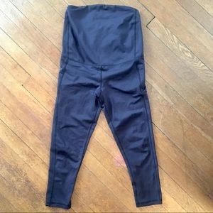 Senita Athletics Maternity Skin Capris Small
